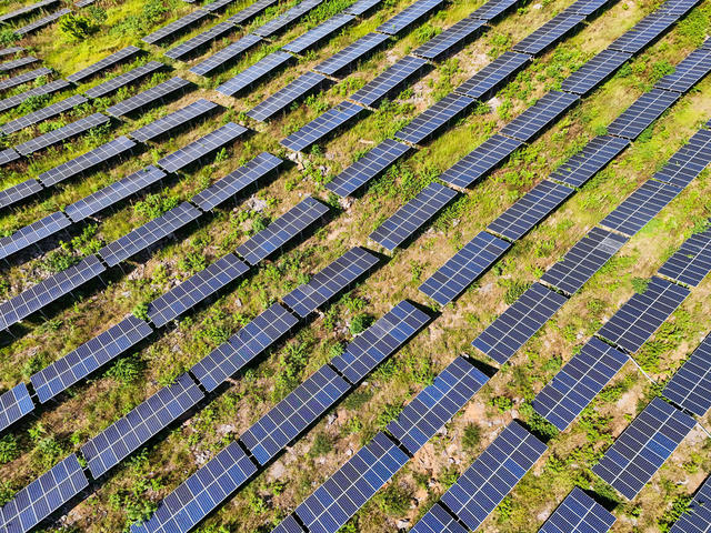 光伏  发电  绿色  能源  清洁  乡村  经济