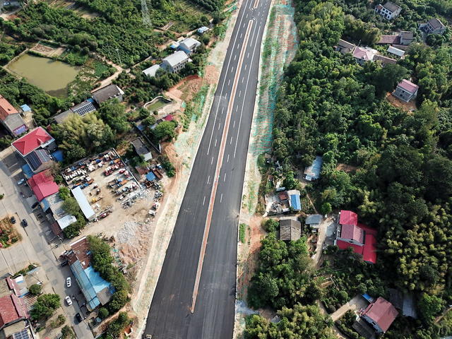 虎山路口建设