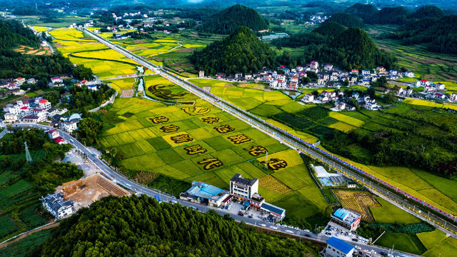 近年来，湘西花垣县龙潭镇双坪村基础设施建设项目在省发改委驻村工作组的督导下有序进行中。

“项目总投资及资金500万元，资金来源为中央预算内以工代赈资金。
建设内容及规模为改扩建村部文化广场