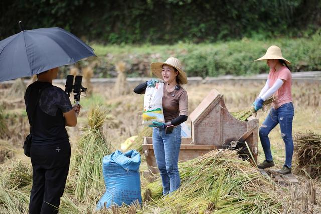 直播、带货、农产品、助农、大米