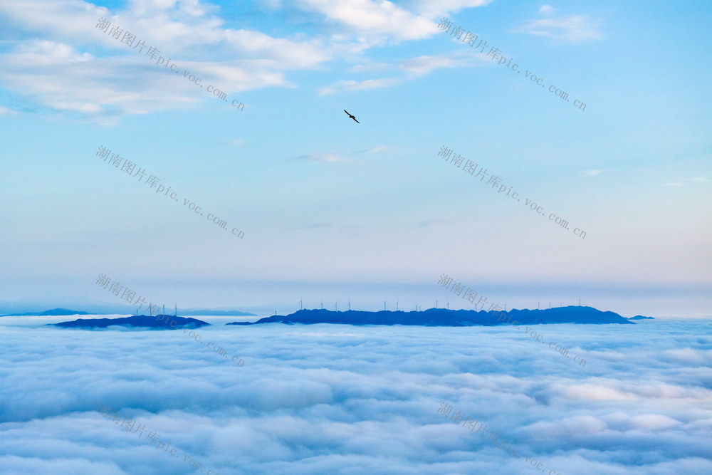 风力 发电 风电场 云海 能源