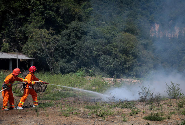湖南桂东八面山 防灭火 演练 森林 “131”机制