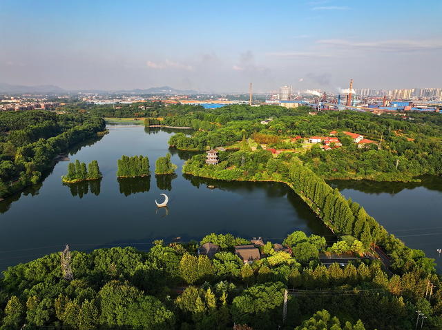 衡阳  南湖  景区  生态美