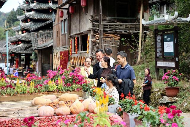 乡村、旅游、晒秋、国庆游、文旅