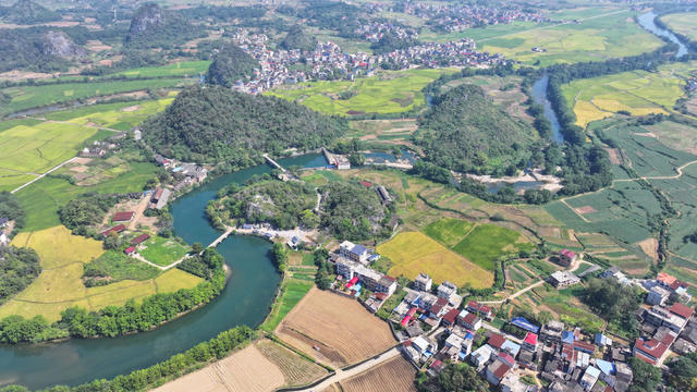 金秋 美景
