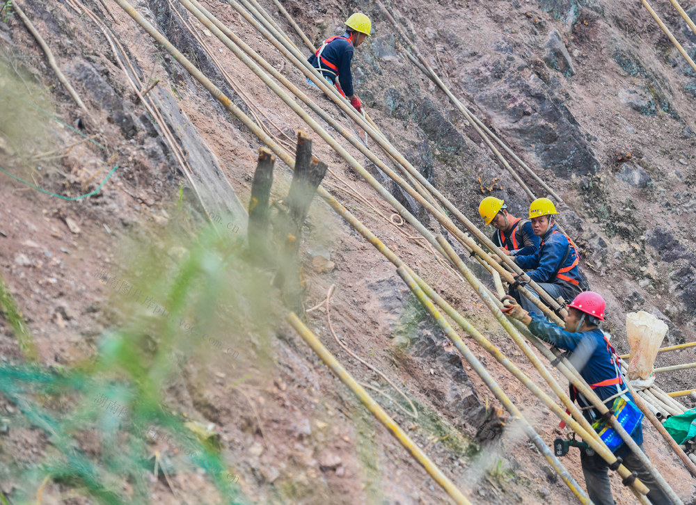 水库
施工
道县