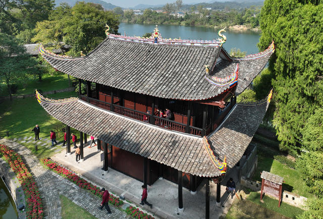 修缮一新迎客来