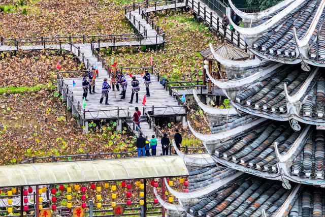 旅游 民俗 芦笙 游客 景区