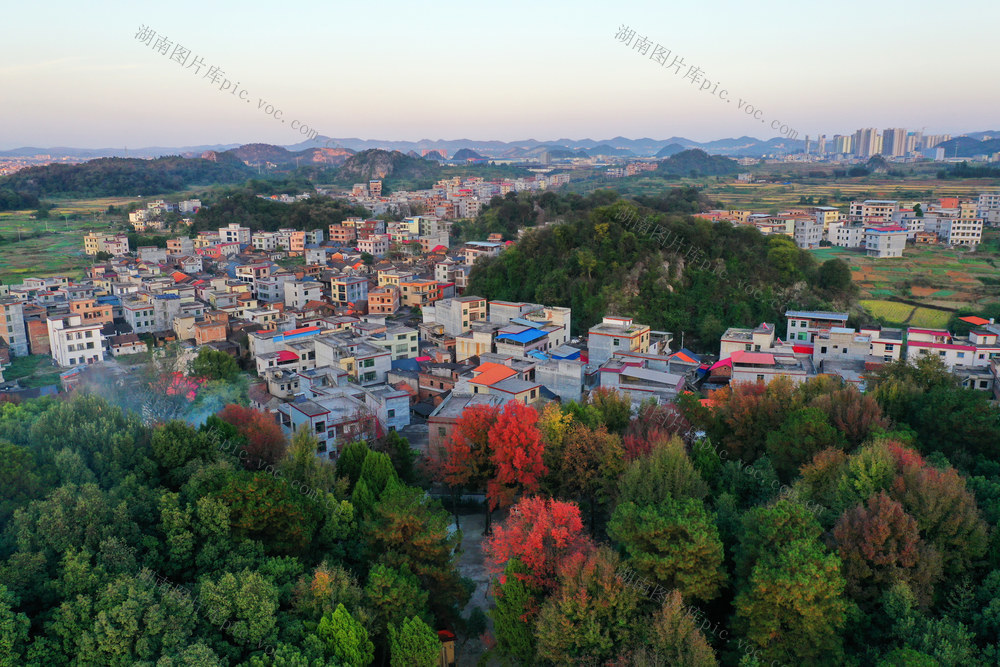 嘉禾：初冬乡村美
