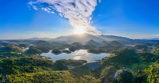 水库
道县
青山绿水
