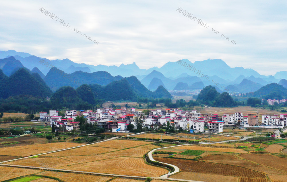 宁远：冬日田园风光美