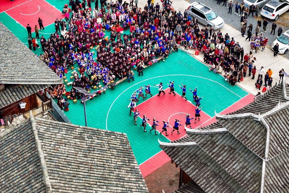 侗年节 旅游 游客 侗寨 民俗 文艺表演