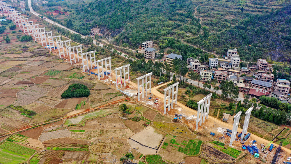 湖南新田：桂新高速加速推进