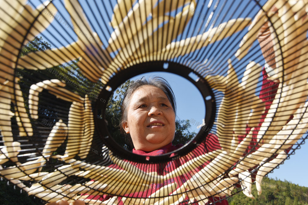 嘉禾：晾晒农产品增收