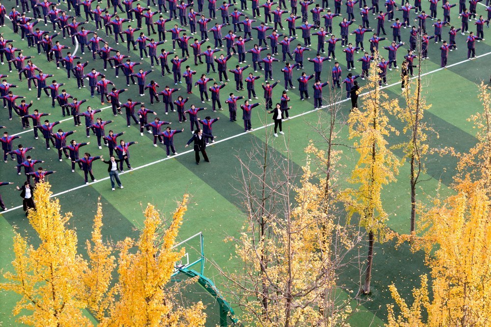 大课间  广播体操  跑操  体育  运动