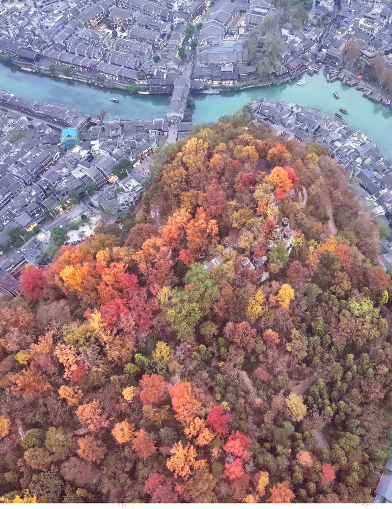 凤凰 古城 初冬 美景 