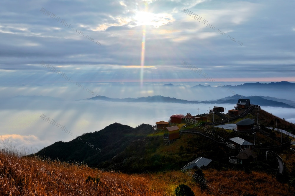 湖南桂东  万洋山 诗情画意 山