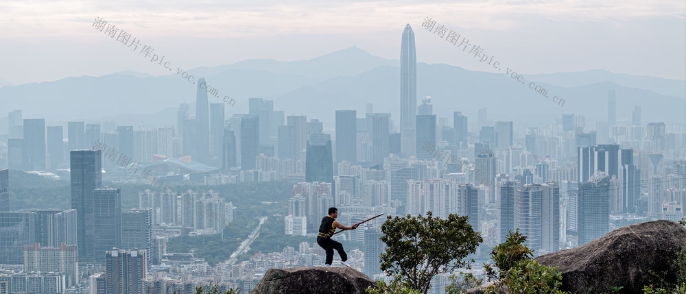梅山武术 传统武术套路 传承 非遗 武术 现代都市 城市 城讪建设 深圳 
