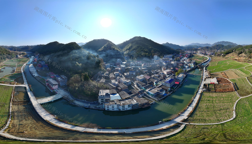 新农村 综合治理  生态环境  景色