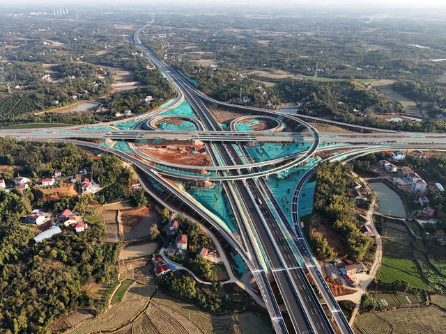 高速公路 交通  西部通道