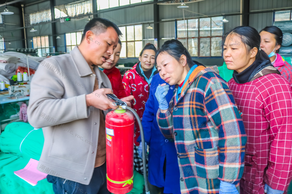 消防宣传 敲门行动