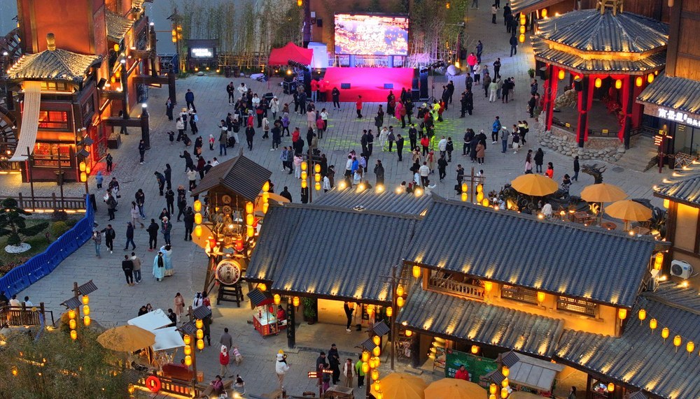 湖南  衡阳  南岳里  夜景