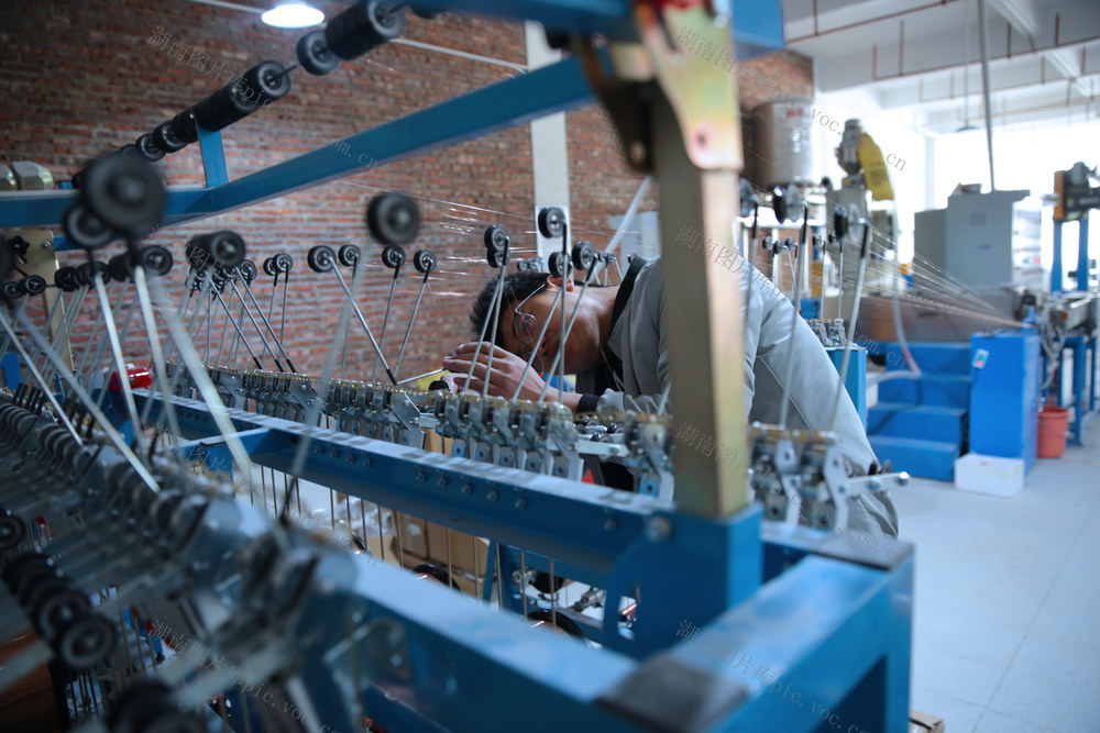 湖南桂东 订单 欧州  “辰坤盈达”生产  忙 增口工业园