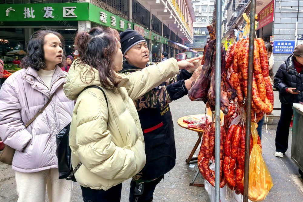 腊味、腊肠、腊肉、年味、年货