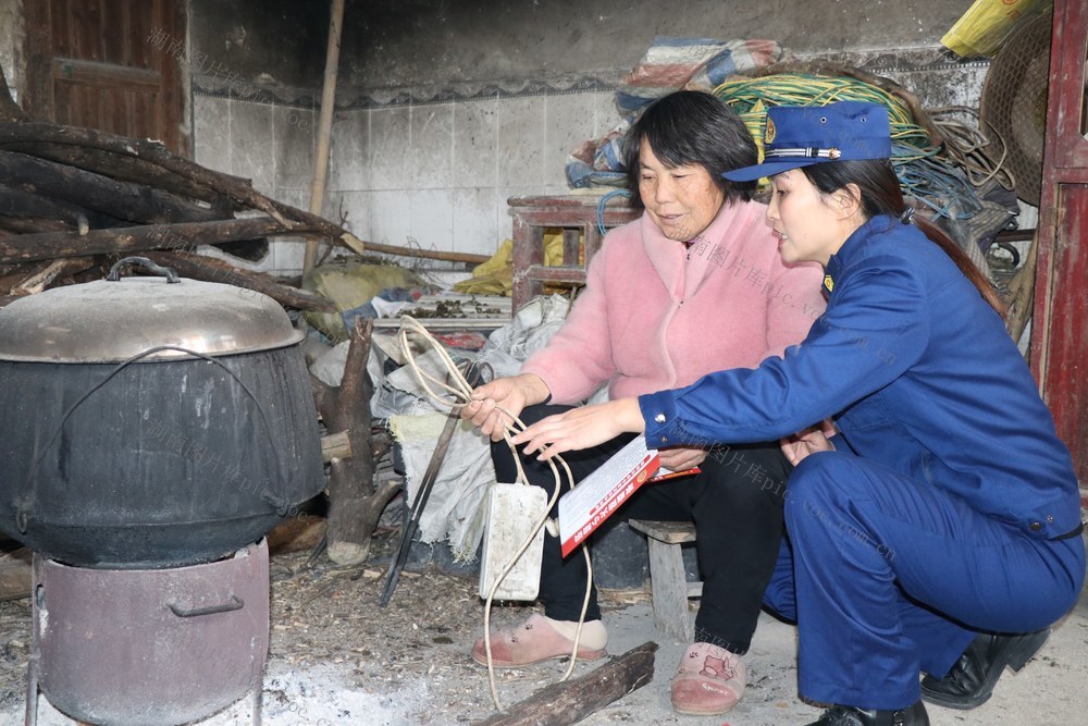 消防 安全 特殊群体 平安过冬 敲门入户 宣传