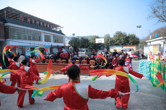 湖南桂东  元旦 祝福 70周岁以上老人 矮排村
