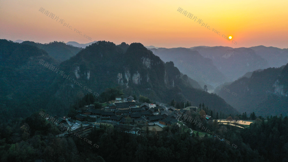新年第一缕阳光 元旦 十八洞村 