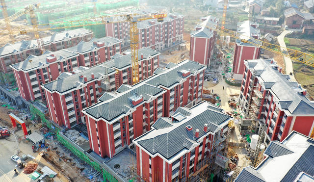 灾后恢复重建 受灾群众 安置点建设 春节 入住新房