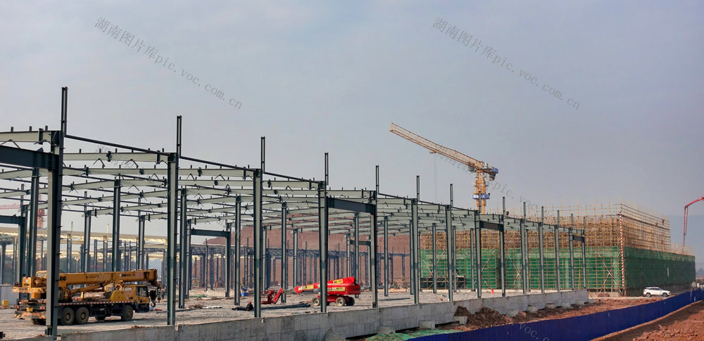 新年伊始工地忙