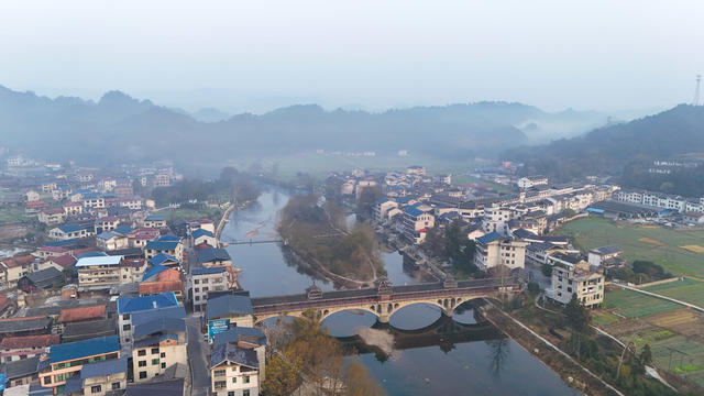 农村、村庄、山水、田园、乡村