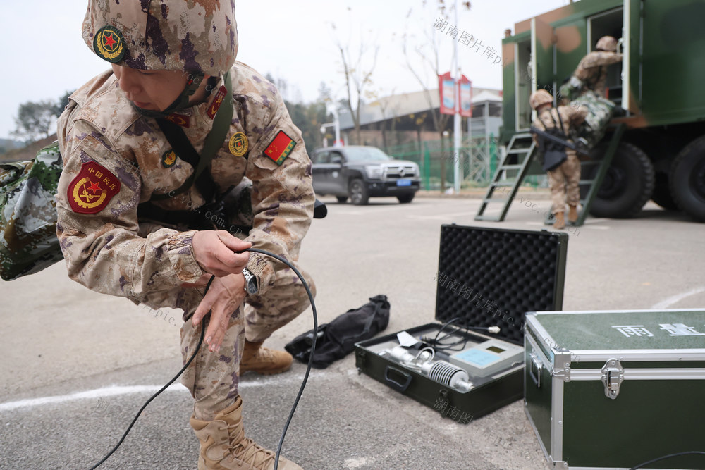 训练 民兵 人武部 元旦 练兵 