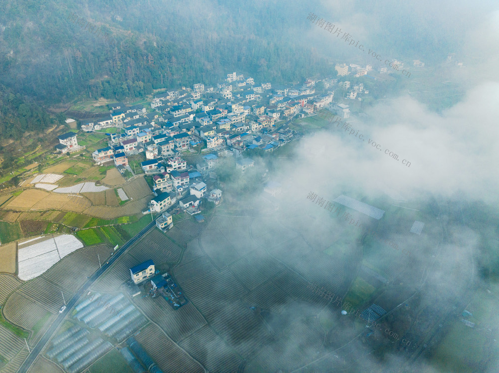 冬日 美丽乡村 西门口村