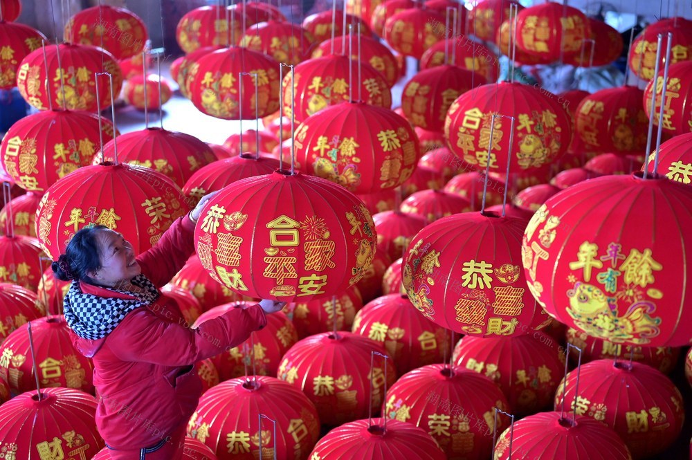 灯笼  春节  节日  红火  喜庆