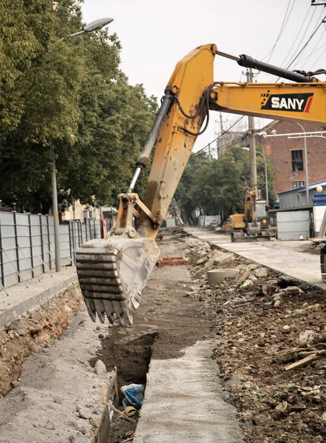 地下囗管线囗改造