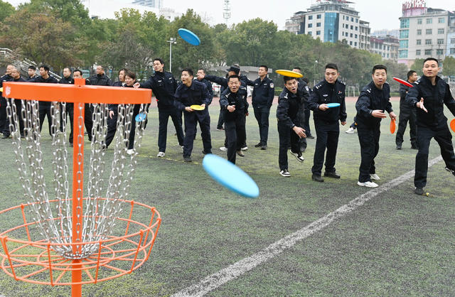 警察节 警营文化 趣味活动 公安 民警 警营风采 体育 运动 业余生活