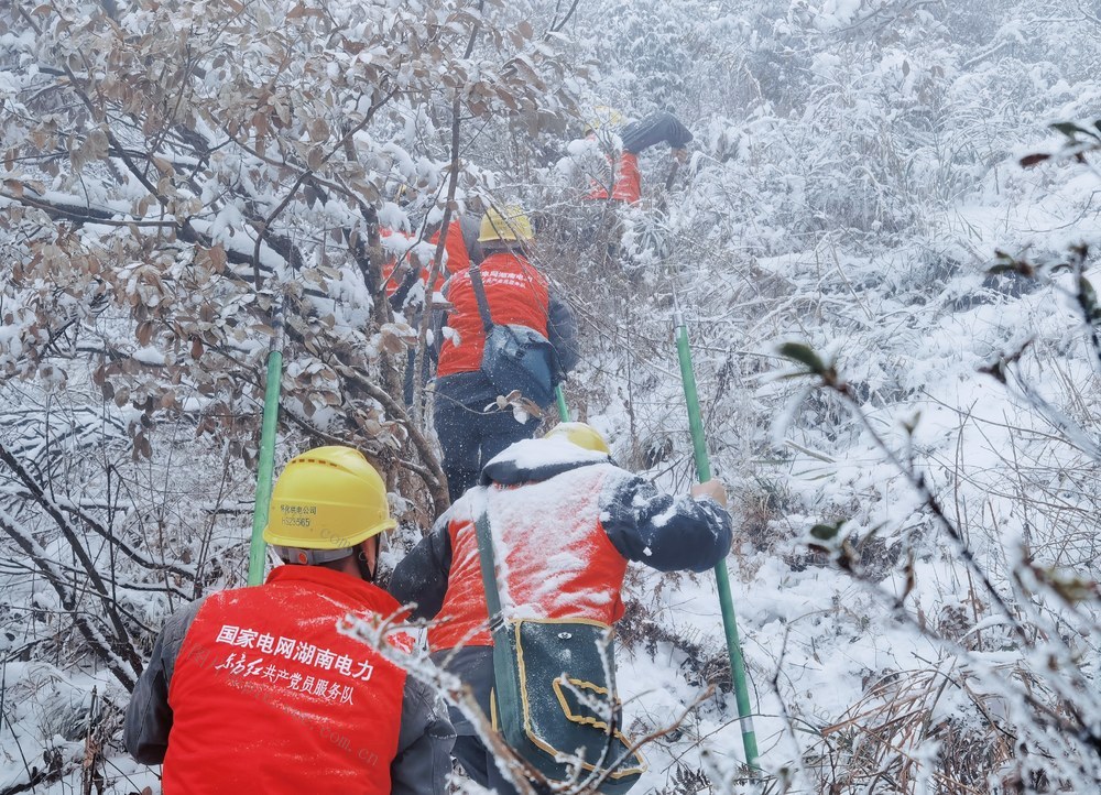 踏雪 电力 巡线