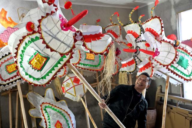 春节  非遗  民俗  传统  龙灯  节日