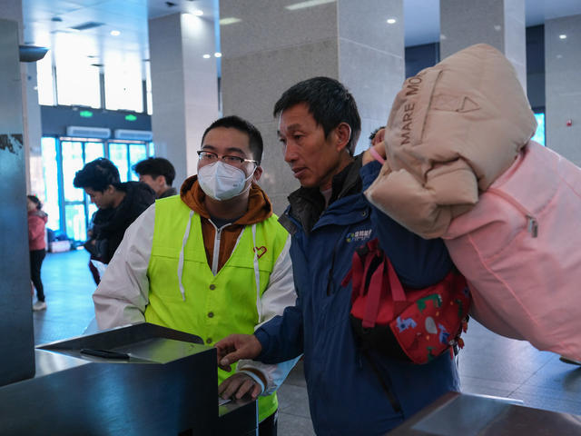 铁路志愿者服务春运