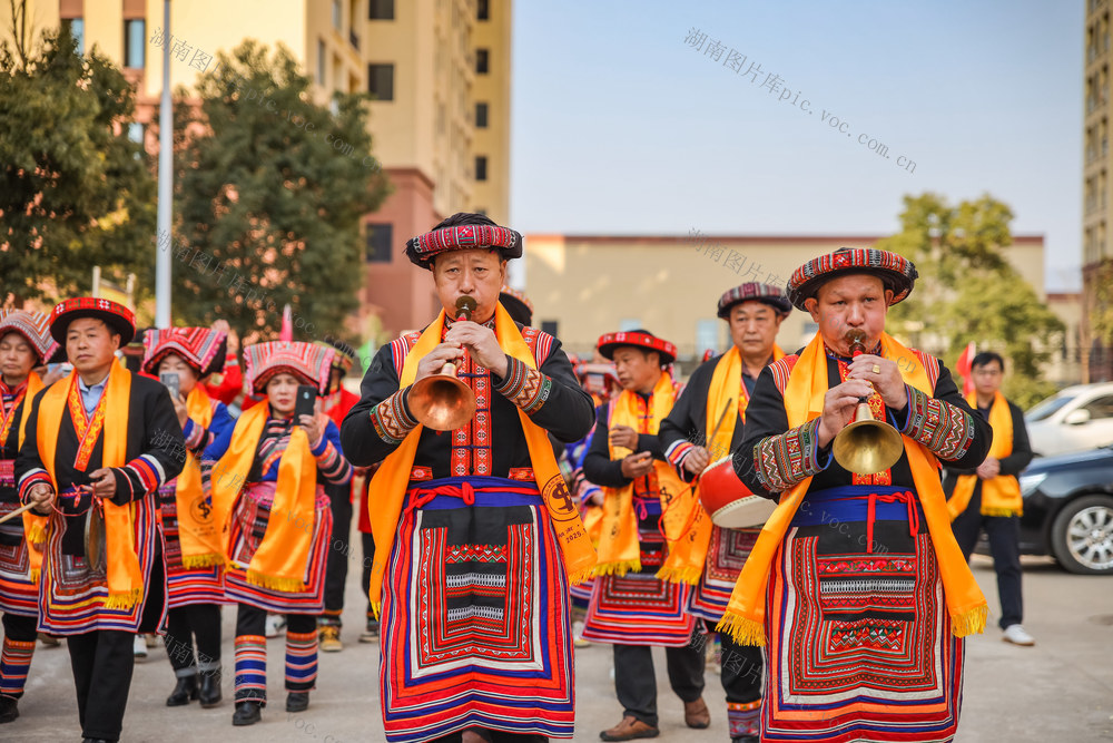 民俗 瑶族 表演 新春 文化 迎新