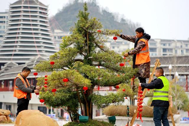 挂灯笼、节日元素、迎新春、节日氛围、饰品