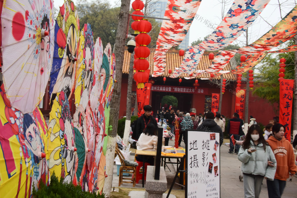 春节  文化活动  庙会  非遗文化  荆河戏