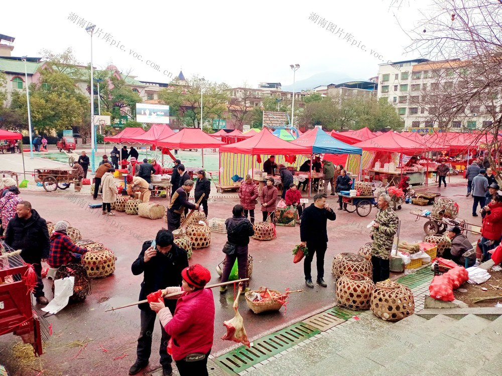 年货 市民 购买