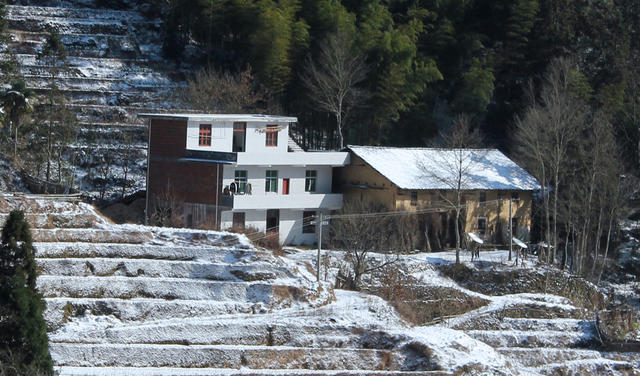 湖南桂东 瑞雪 春 丰年 槽里自然村