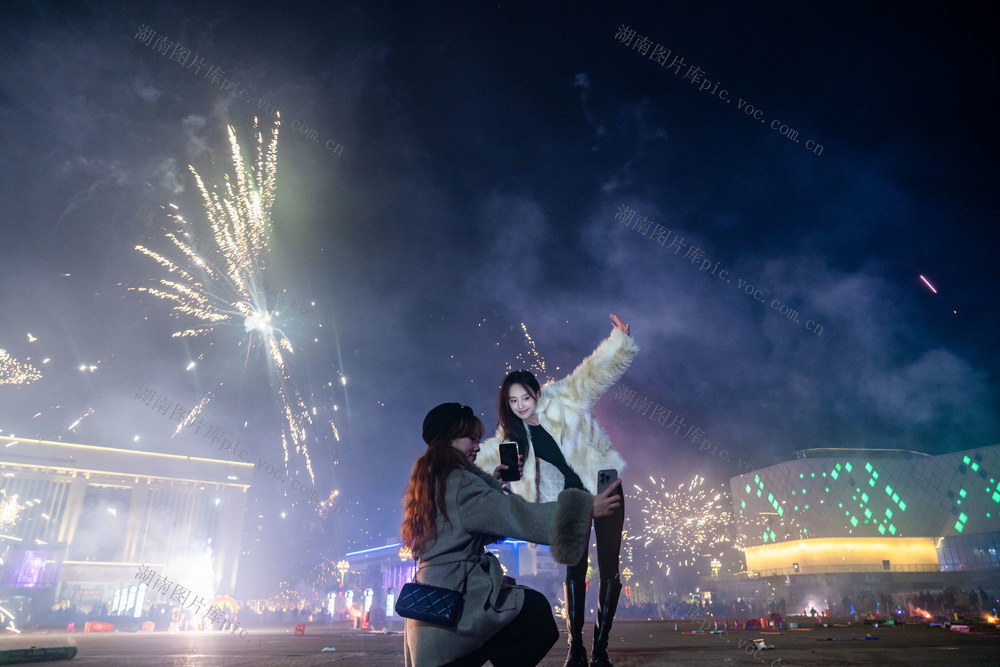 烟花爆竹 喜迎新春