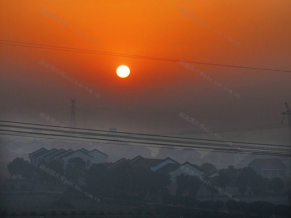 龙年  除夕  天空  农商城  日出