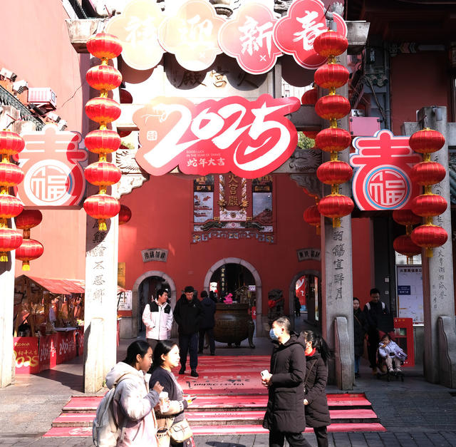 逛庙会，迎新春，火宫殿，庙会，